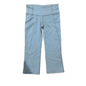 Lululemon Wunder Train high rise cropped legging *Everlux Size 4 Rhino Grey